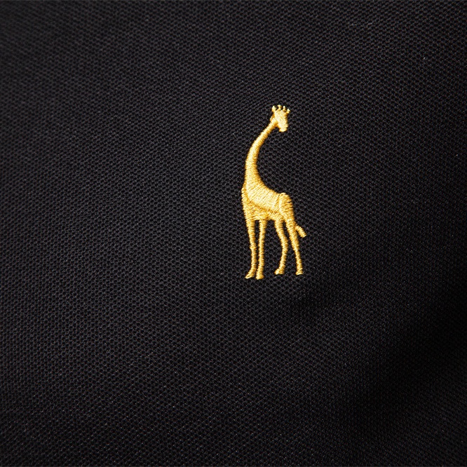 Solid Color Lapel Casual Men's Polo Shirt for Autumn