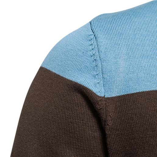 Premium Zip-Up Knitwear Design Casual Winter Men's Cardigan Sweater