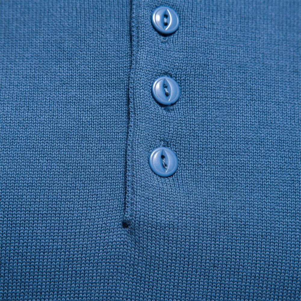 Men's Casual Winter Henley Collar Pullover Knitwear