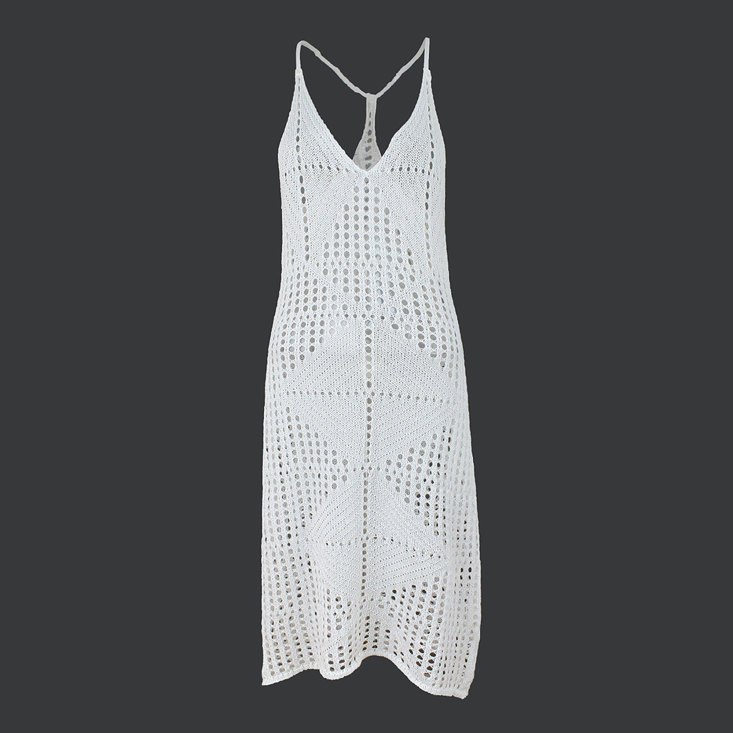 Knit Sweater Cami Dress - Casual Spring Summer