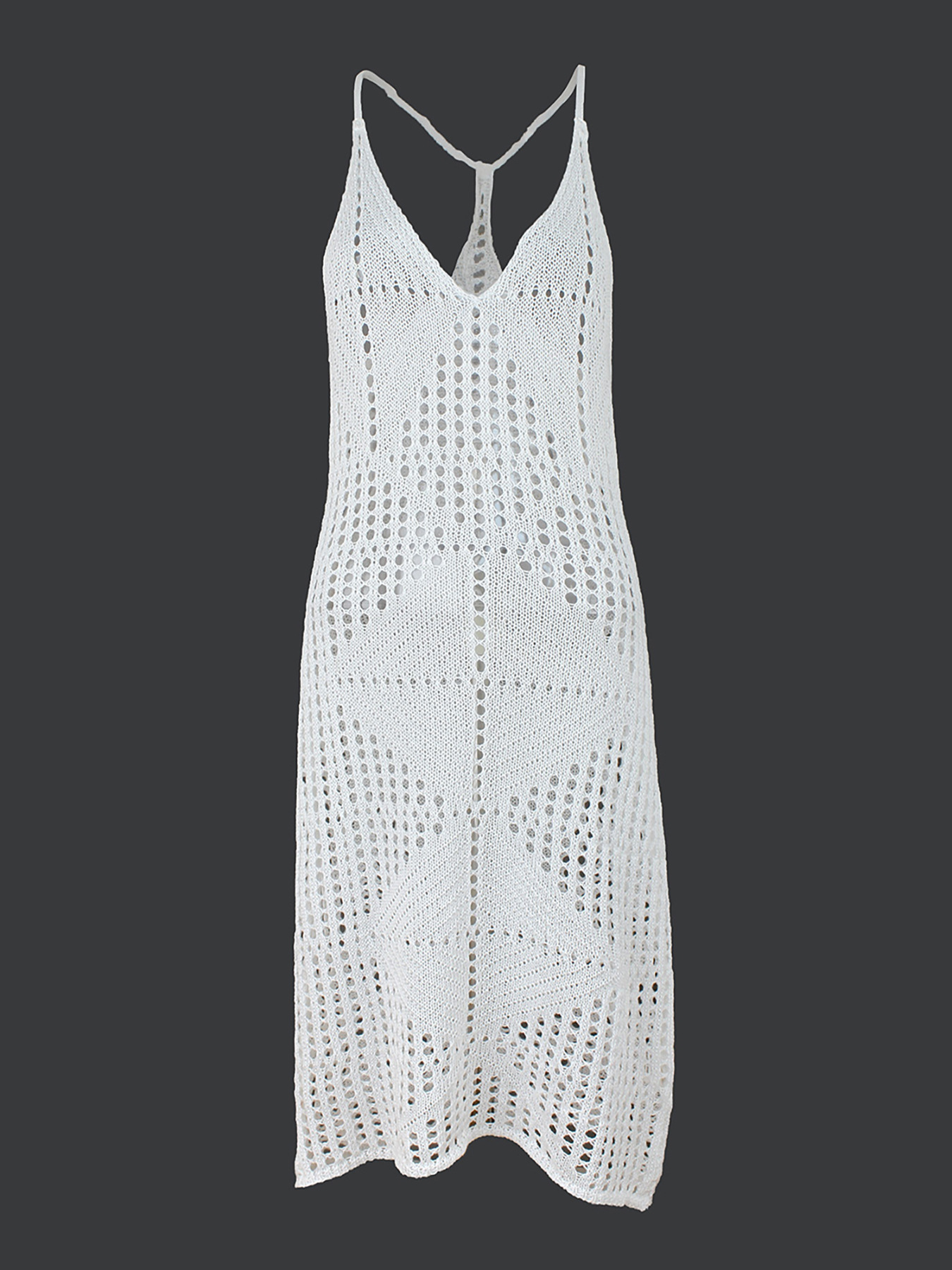 Knit Sweater Cami Dress - Casual Spring Summer