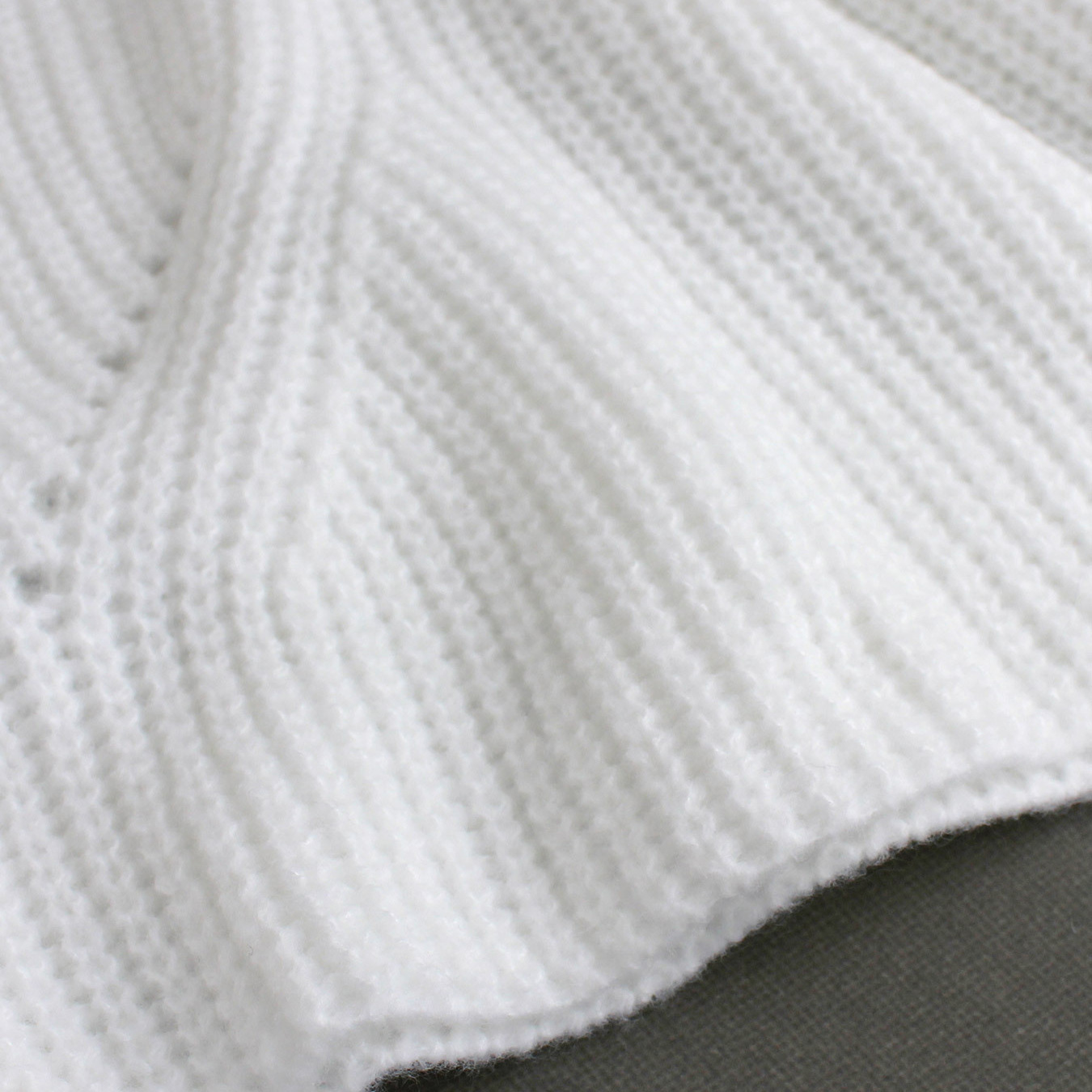 Knitted Hollow Out Long Sleeve Casual Sweater Dress