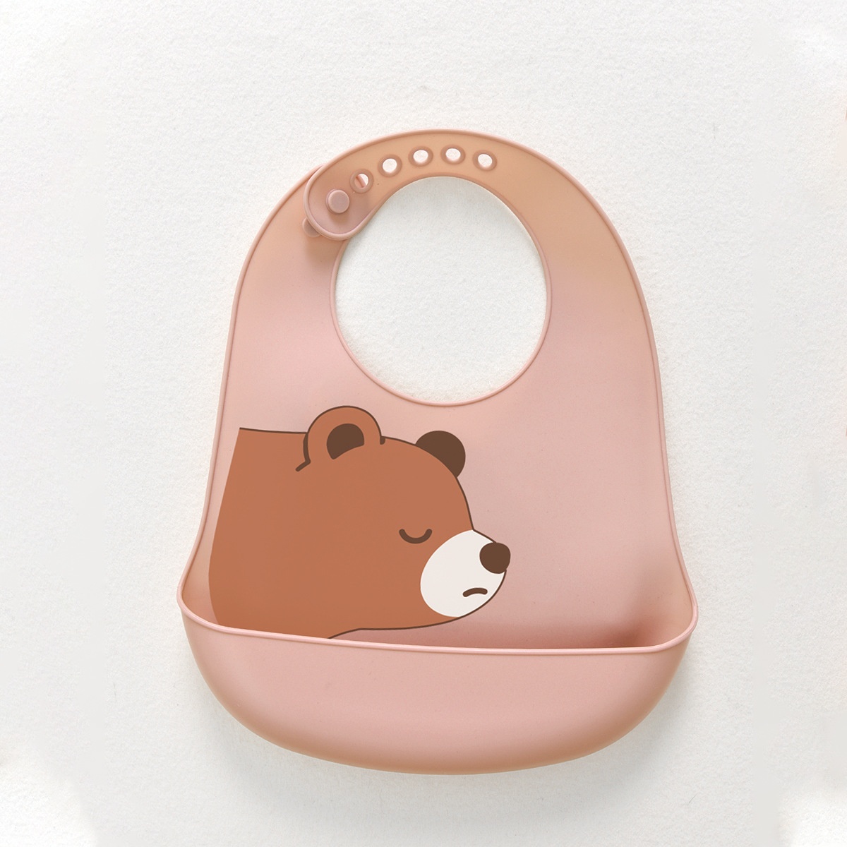 Niedliche Silikon-Baby-Lätzchen mit Tiermotiven – verstellbar und weich