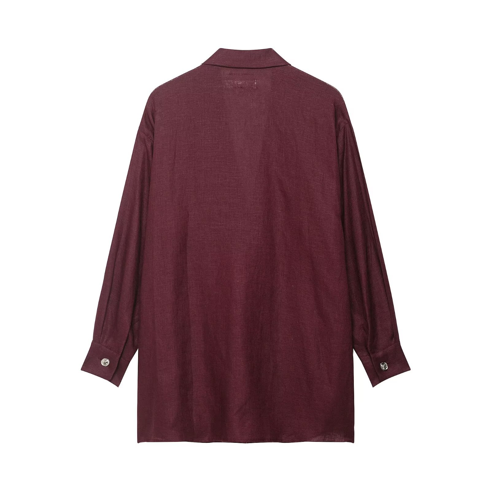 Blazer de lino y pantalón farol - Estilo europeo KUN-00095