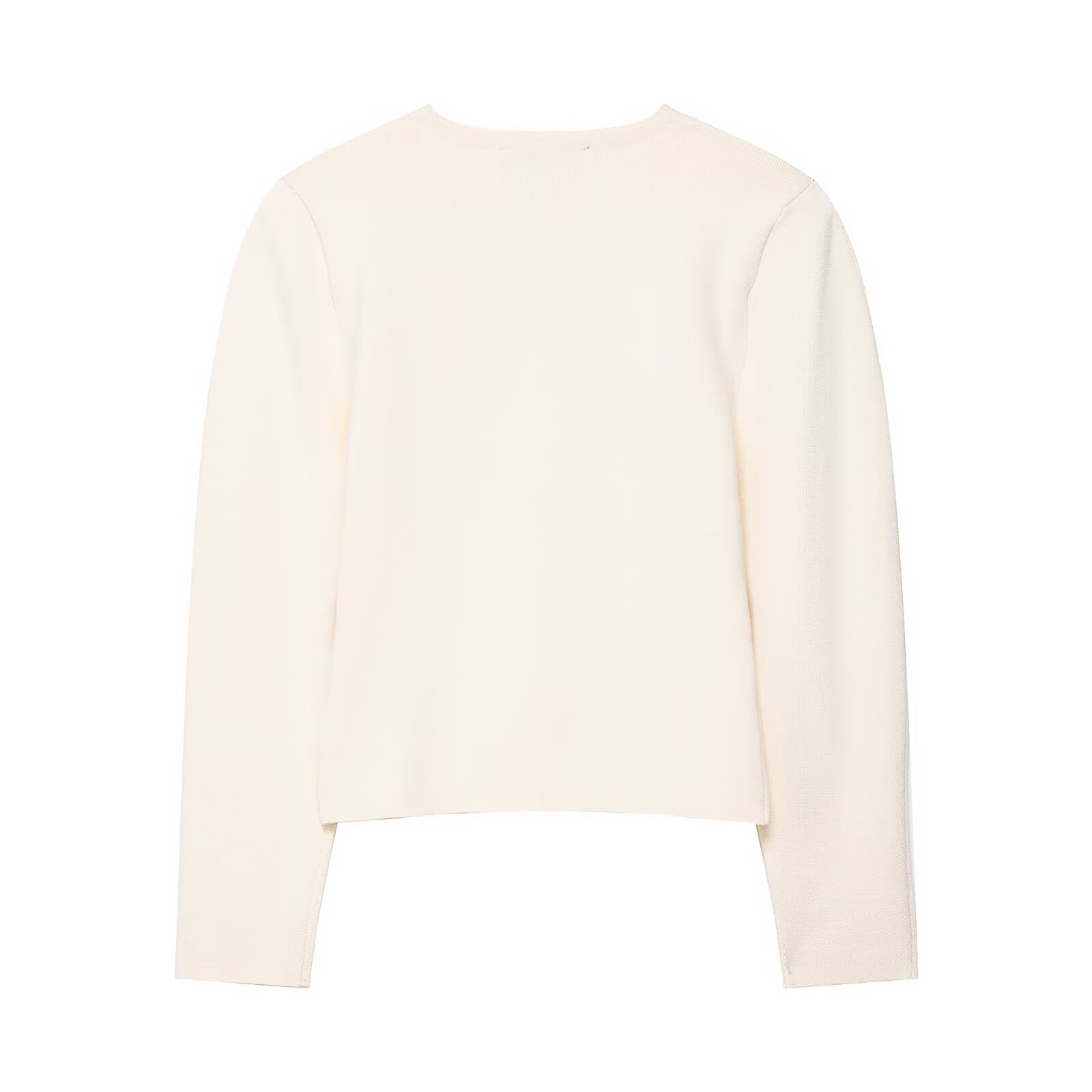 Gebreid vest en minirok set - Slim fit met knoopsluiting KUN-00118