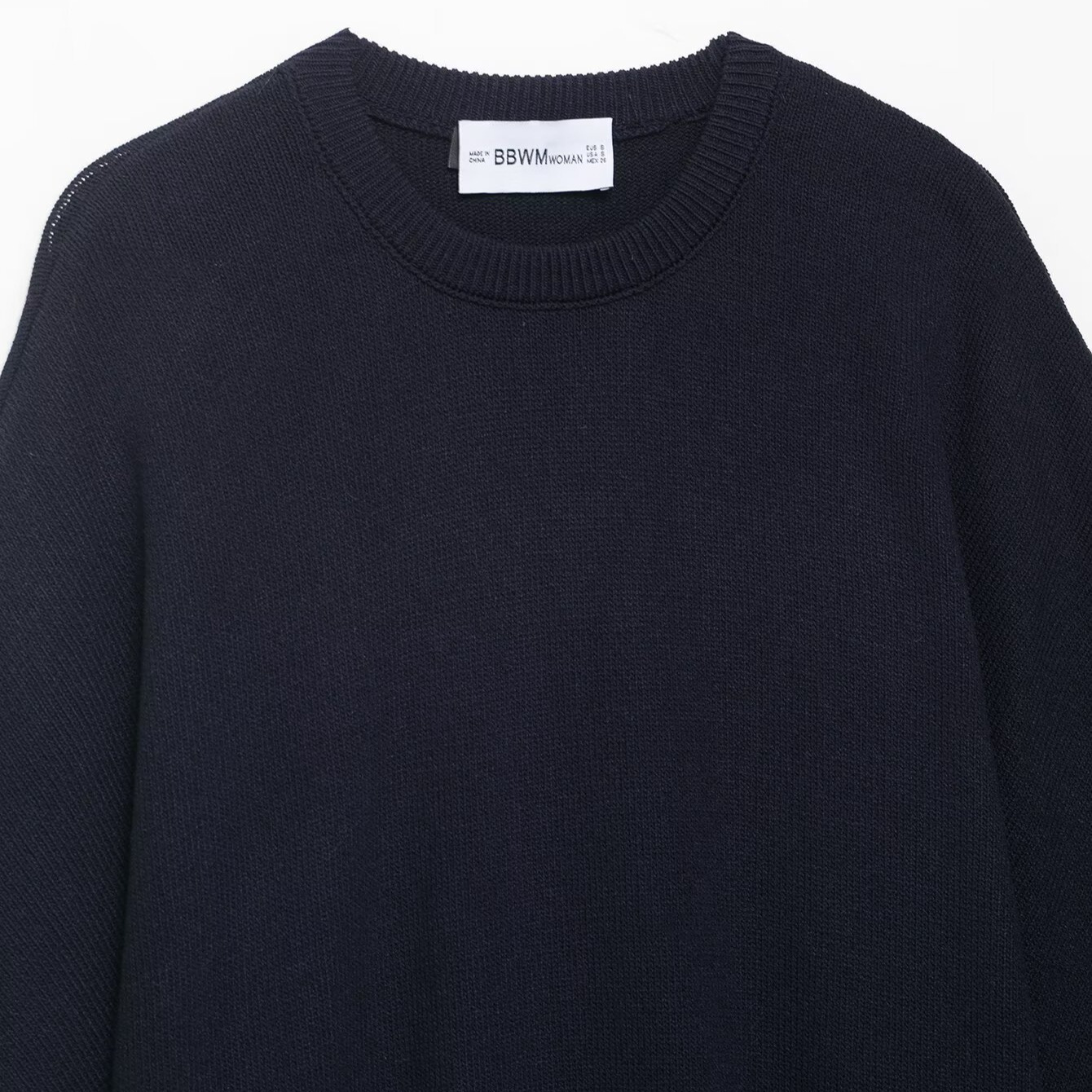 Suéter básico informal de punto para mujer KUN-00115