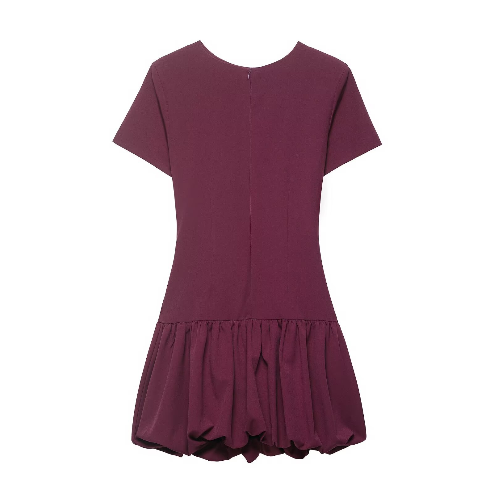 Women's Balloon Sleeve Mini Dress - Chic & Trendy KUN-00143