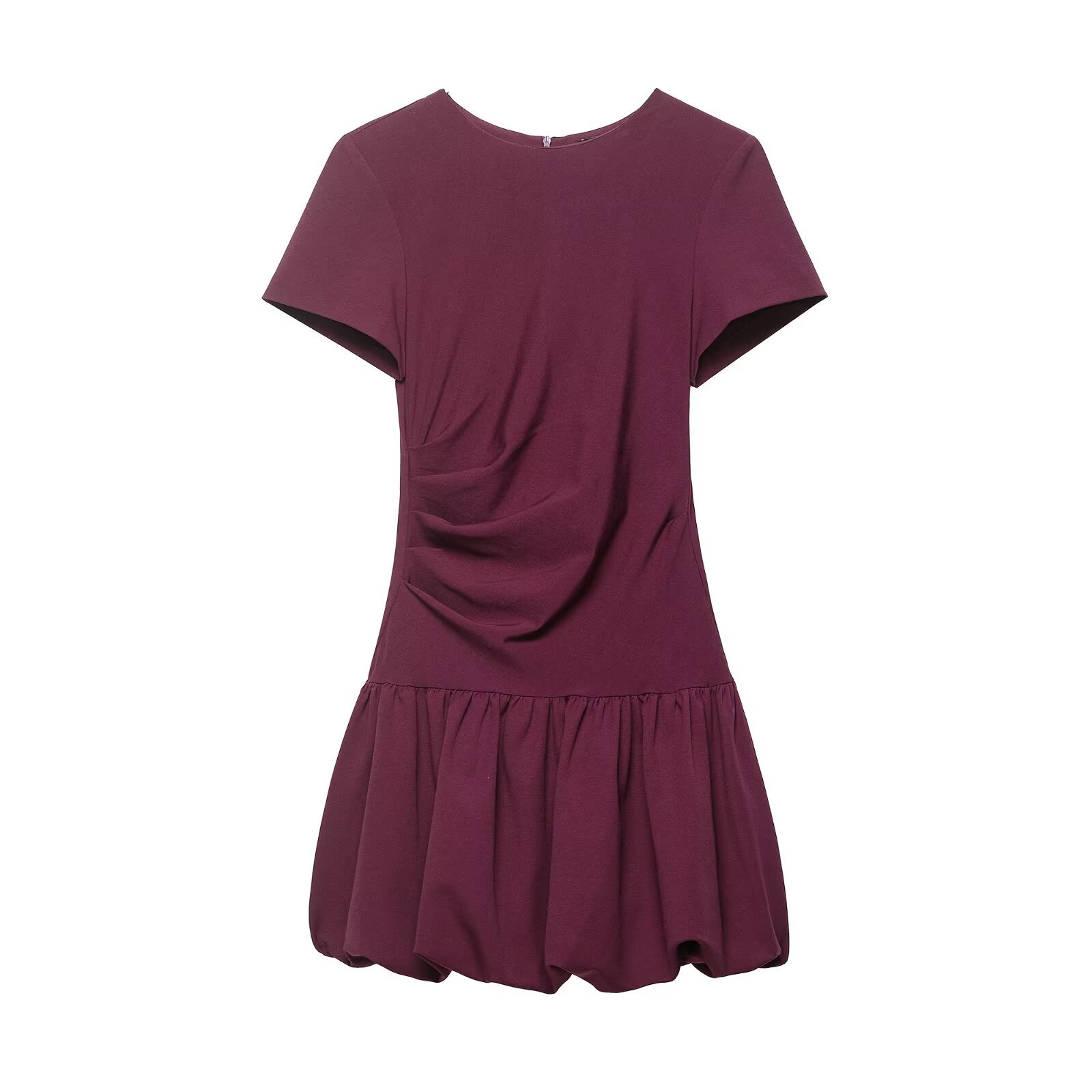 Women's Balloon Sleeve Mini Dress - Chic & Trendy KUN-00143
