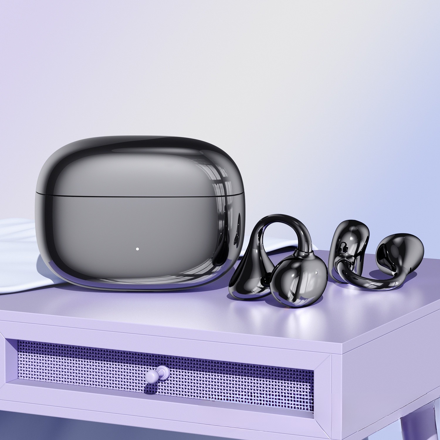 Wireless Open Ear Clip Headphones - Bluetooth 6.0 Model#M159