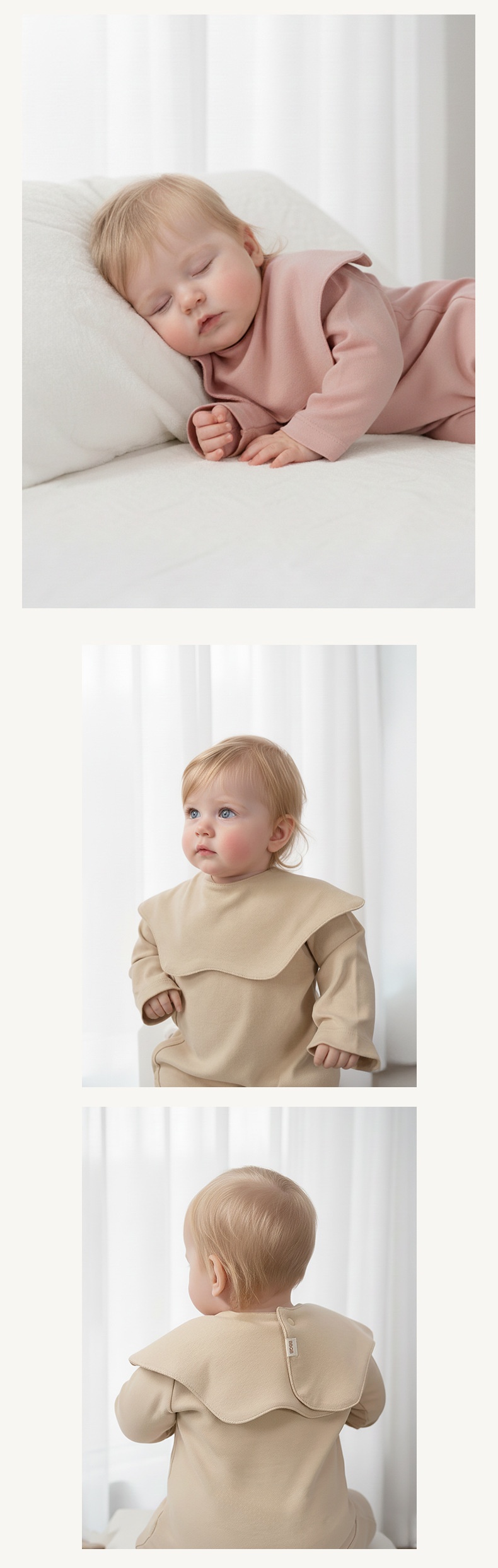 100% Cotton Baby Zipper Romper - Soft & Breathable