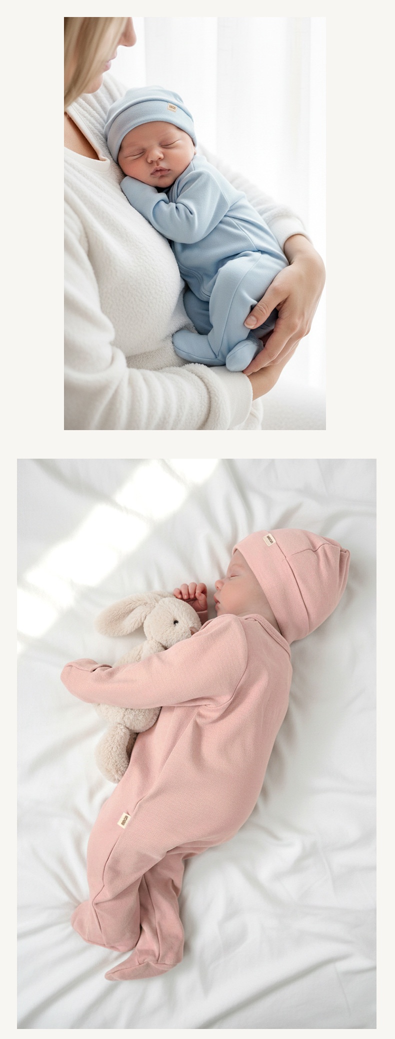Baby-Stramplerhose – Leggings aus weicher Baumwolle mit Tiermotiven