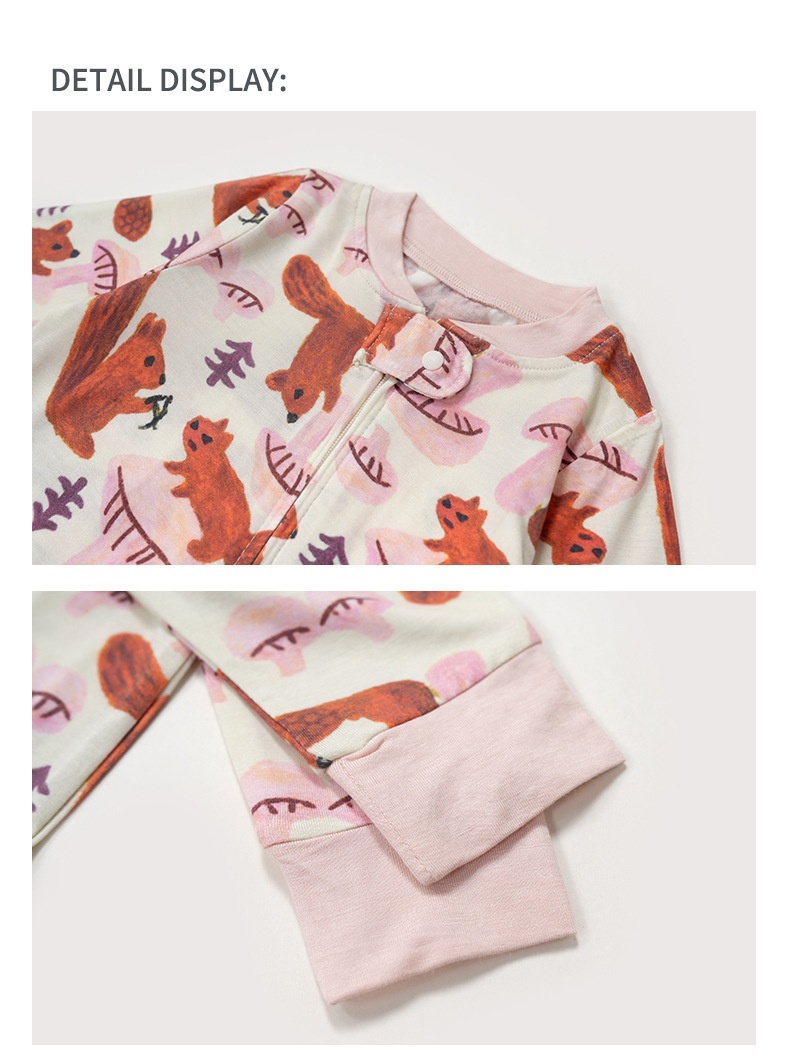Bamboo Fiber Baby One-Piece Romper