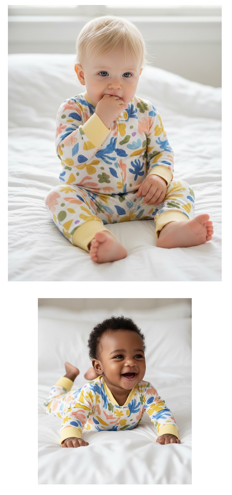 Bamboo Fiber Baby One-Piece Romper