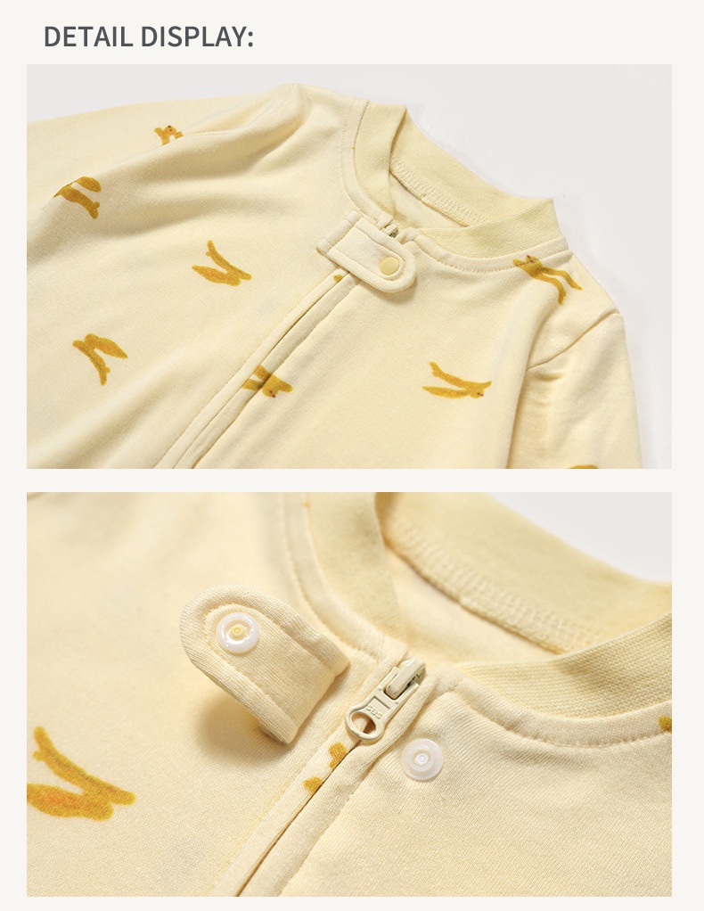 Baby High-Waisted Cotton Leggings with Cute Patches
