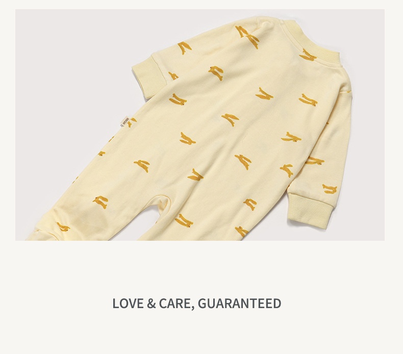 Baby High-Waisted Cotton Leggings with Cute Patches