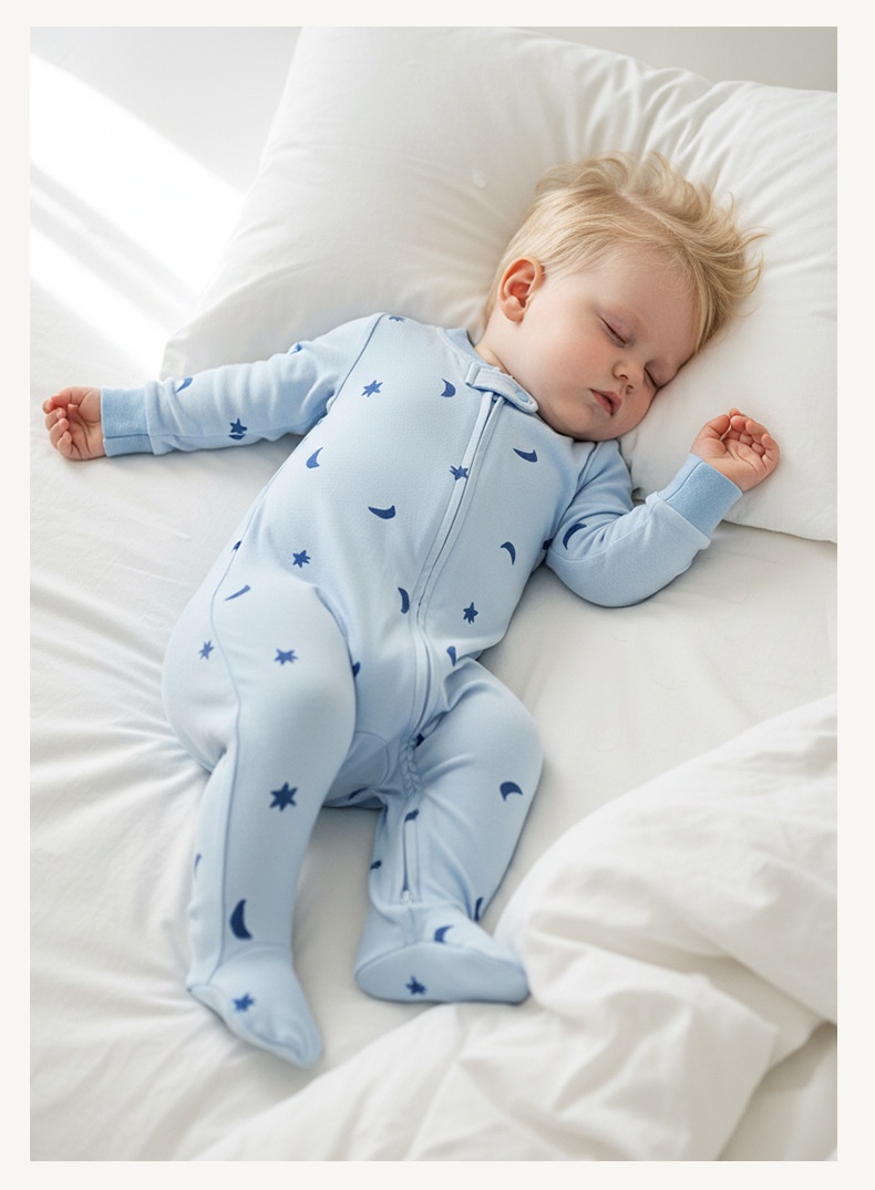 Baby High-Waisted Cotton Leggings with Cute Patches