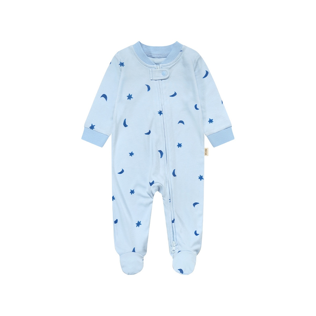 Baby High-Waisted Cotton Leggings with Cute Patches