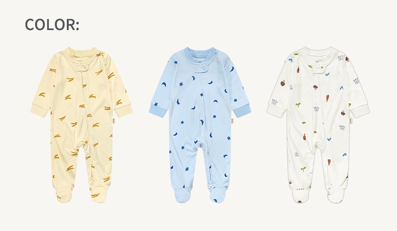 Baby High-Waisted Cotton Leggings with Cute Patches