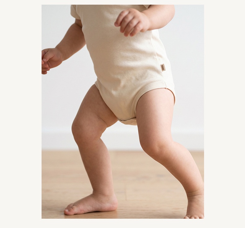Organic Cotton Newborn Sleeper Gown - Soft Baby Sleepwear
