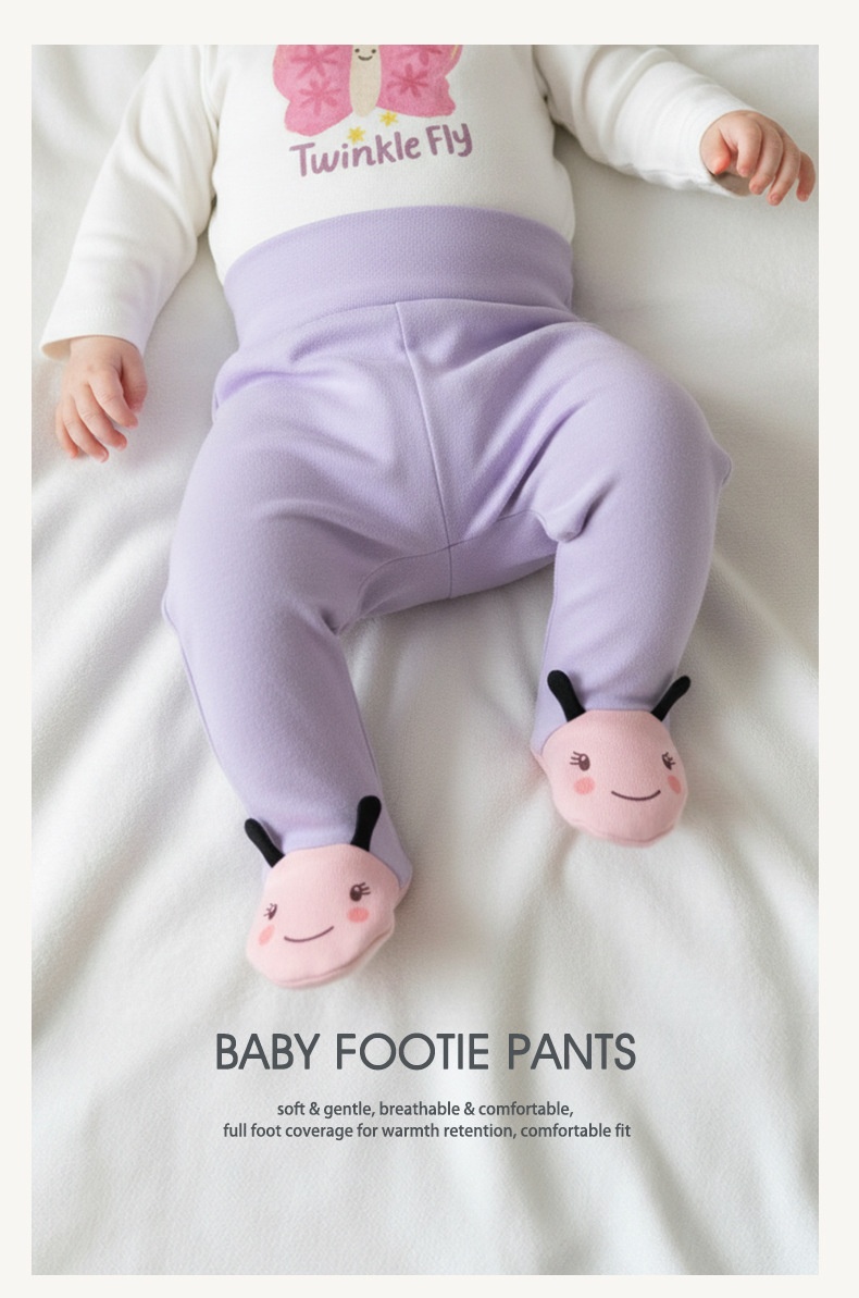 Organic Cotton Baby Pants - Soft Breathable Infant Wear