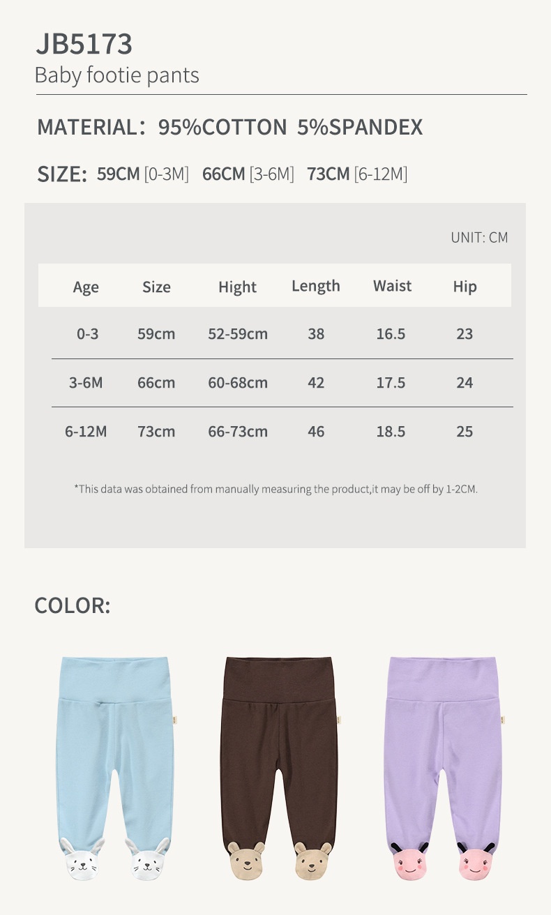 Organic Cotton Baby Pants - Soft Breathable Infant Wear
