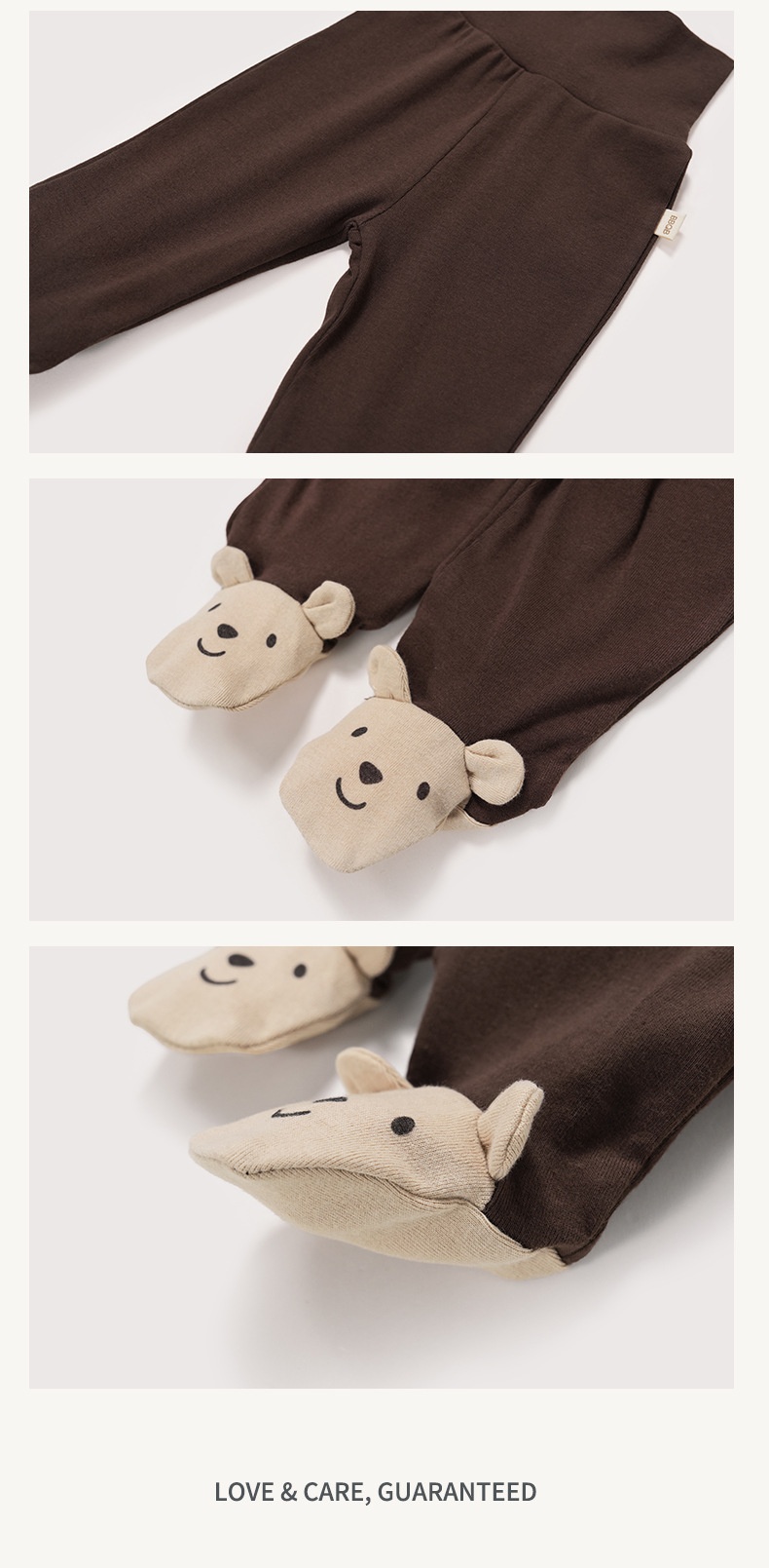 Organic Cotton Baby Pants - Soft Breathable Infant Wear