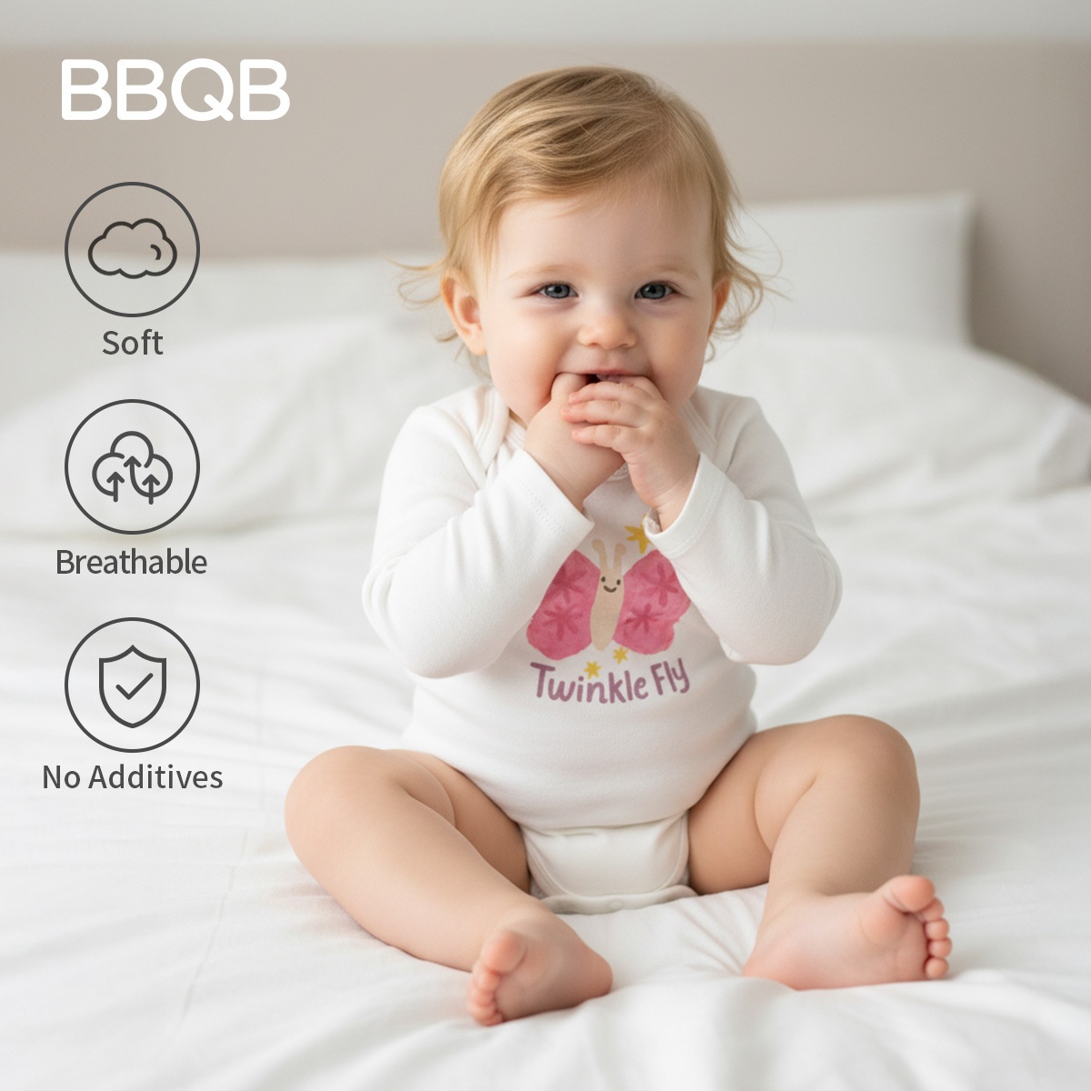 Kimono bébé en coton bio confortable