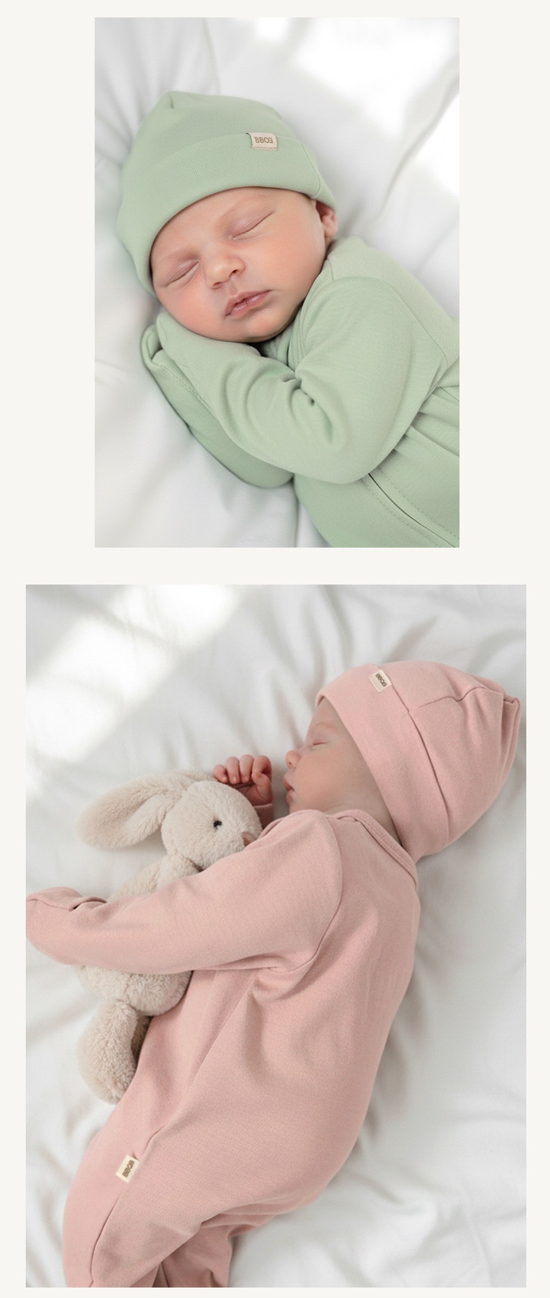 Organic Cotton Newborn Baby Hat - Soft & Breathable