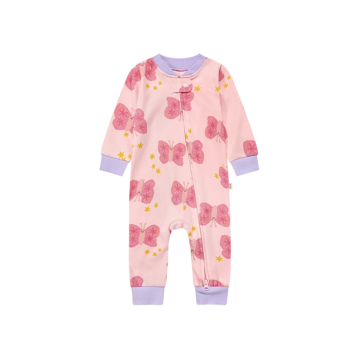 Organic Cotton Baby One-Piece Footie Romper