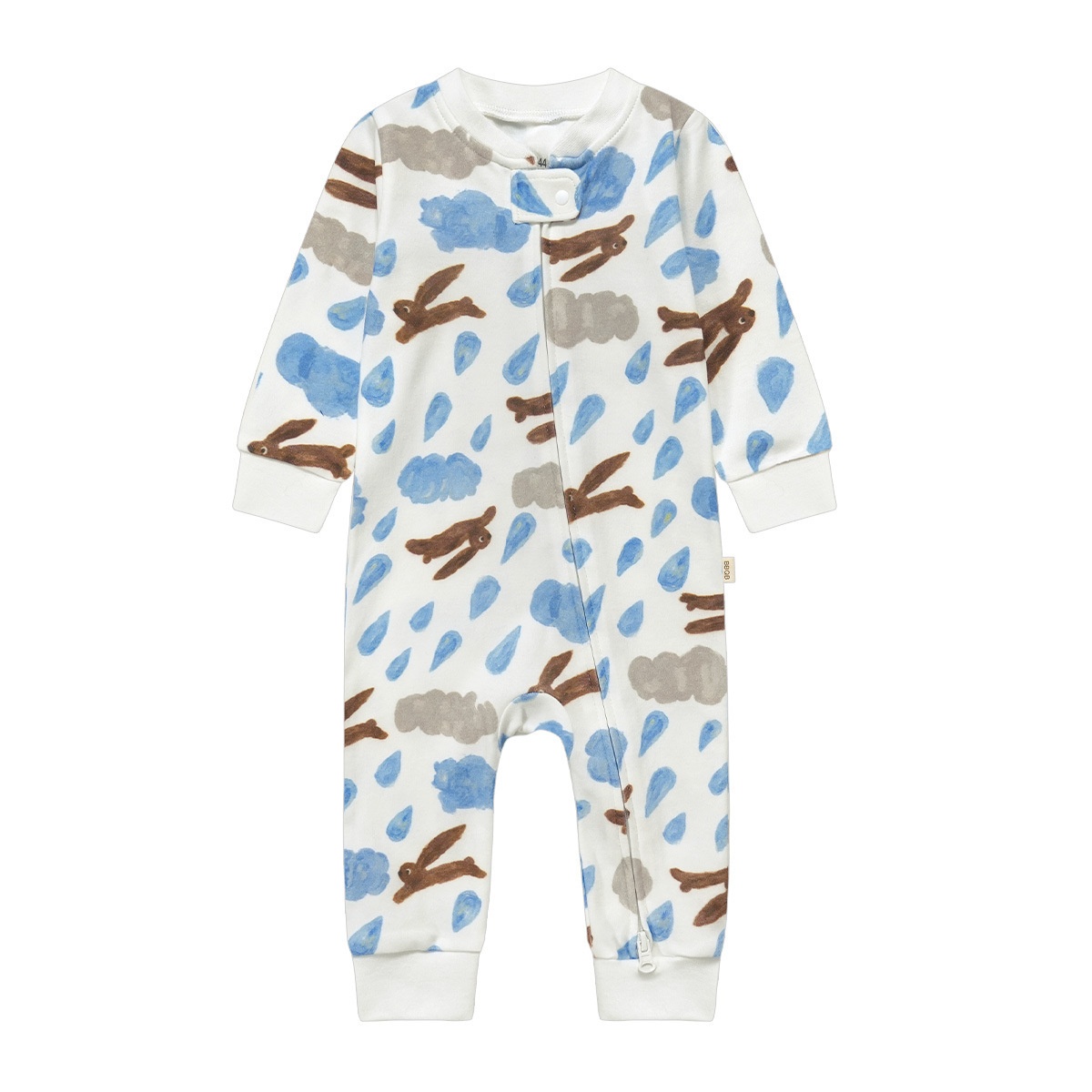 Organic Cotton Baby One-Piece Footie Romper