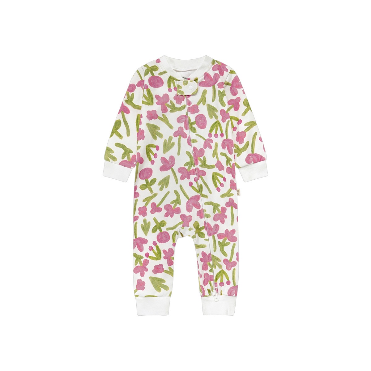 Organic Cotton Baby One-Piece Footie Romper