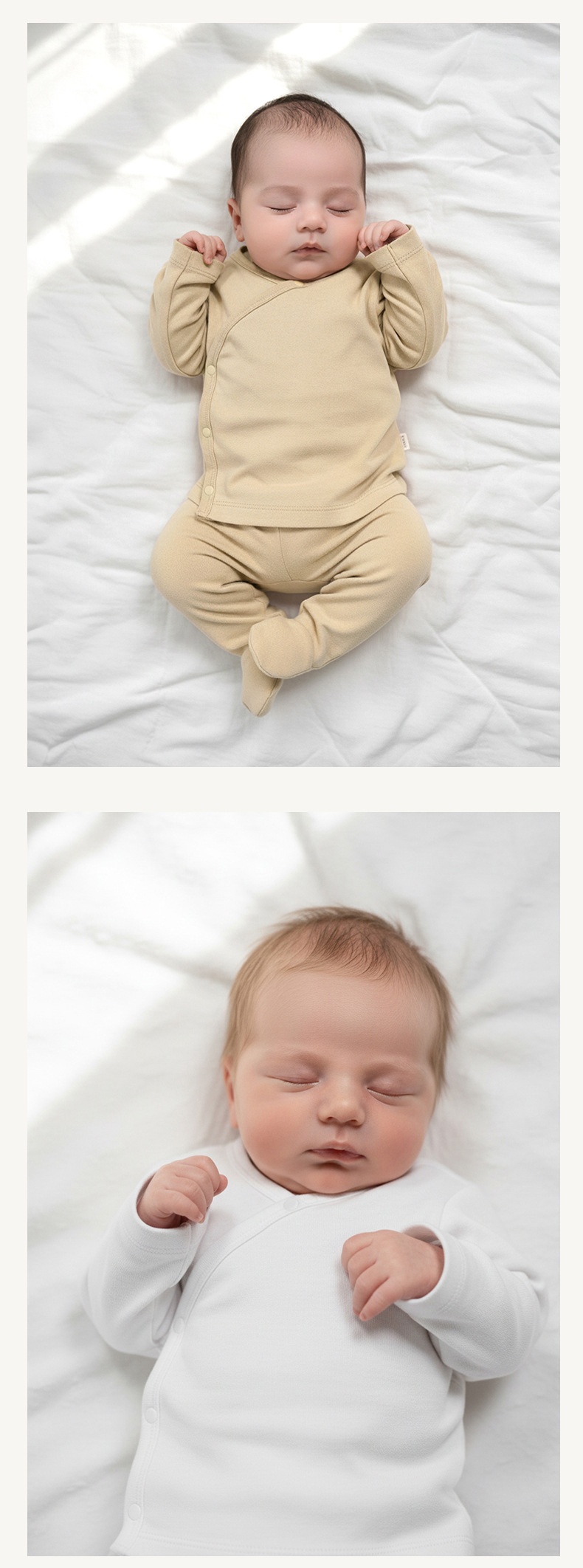 Bamboo Fiber Baby Zipper Sleeper