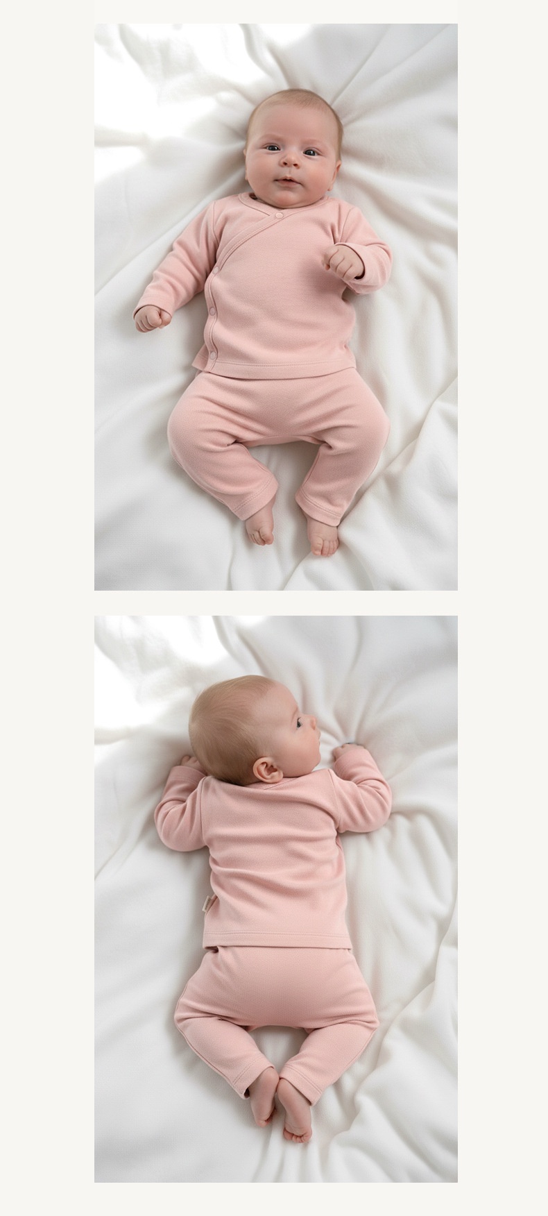 Bamboo Fiber Baby Zipper Sleeper
