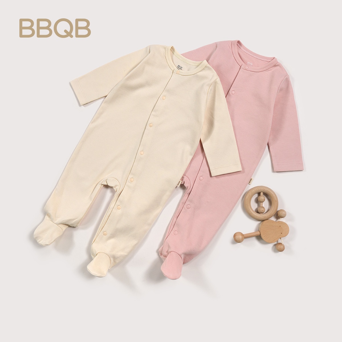 Baby High-Waisted Animal Footed Leggings