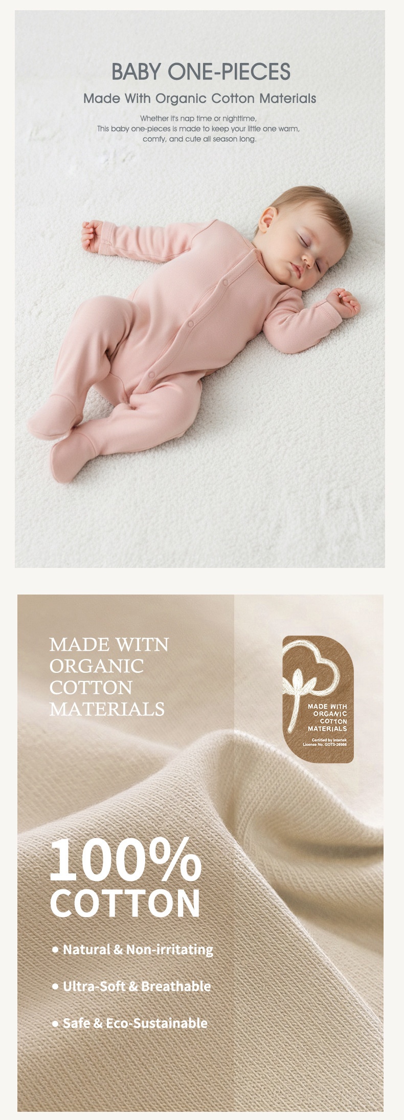 Baby High-Waisted Animal Footed Leggings