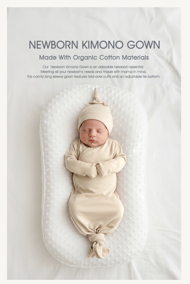 Organic Cotton Baby Bodysuit - Soft & Breathable