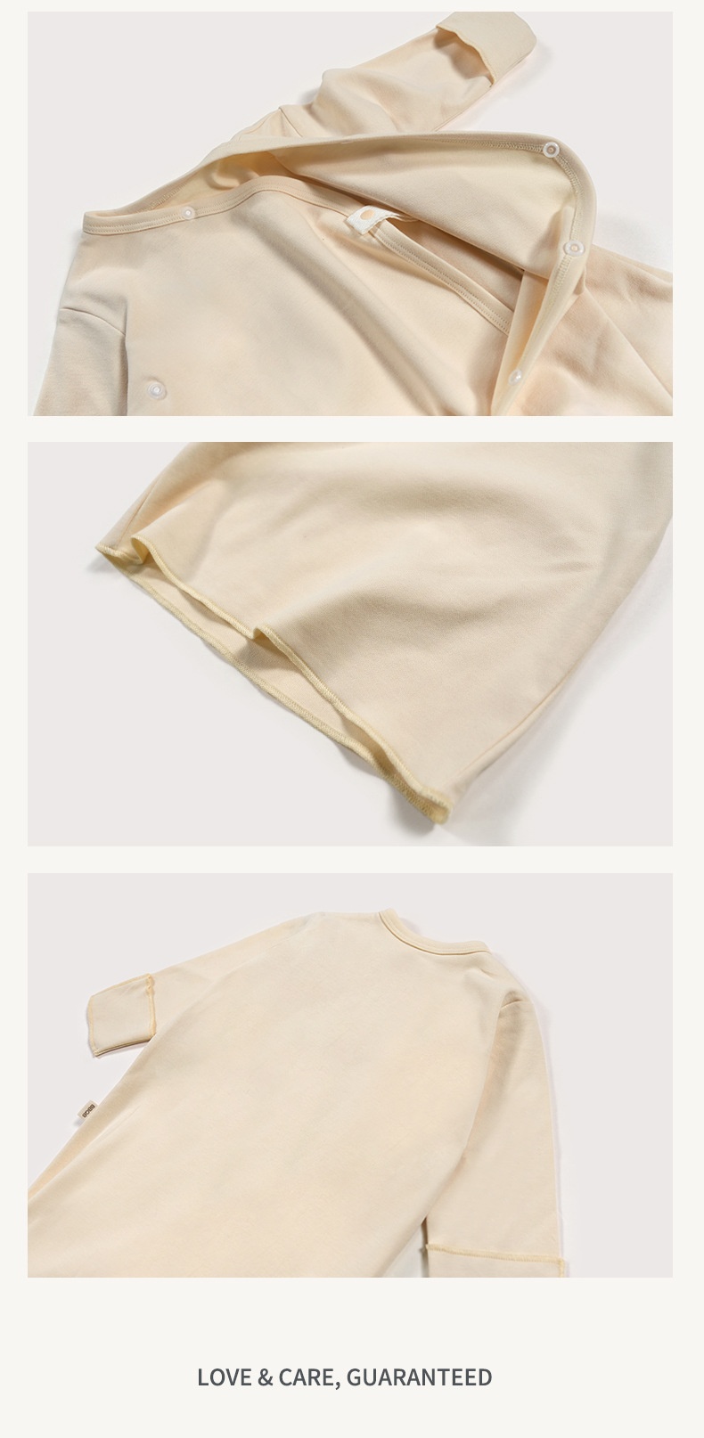 Organic Cotton Baby Bodysuit - Soft & Breathable