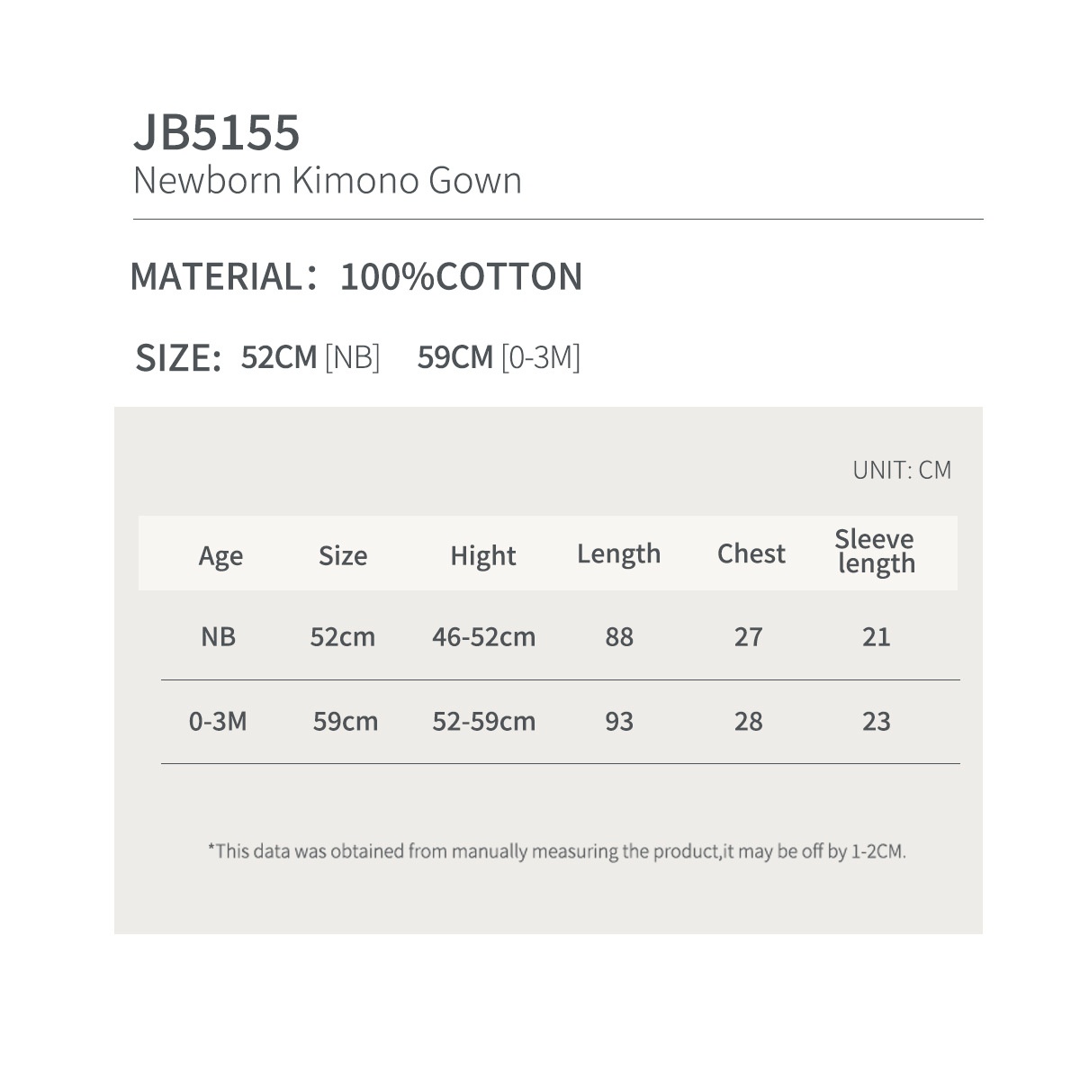 Organic Cotton Baby Bodysuit - Soft & Breathable