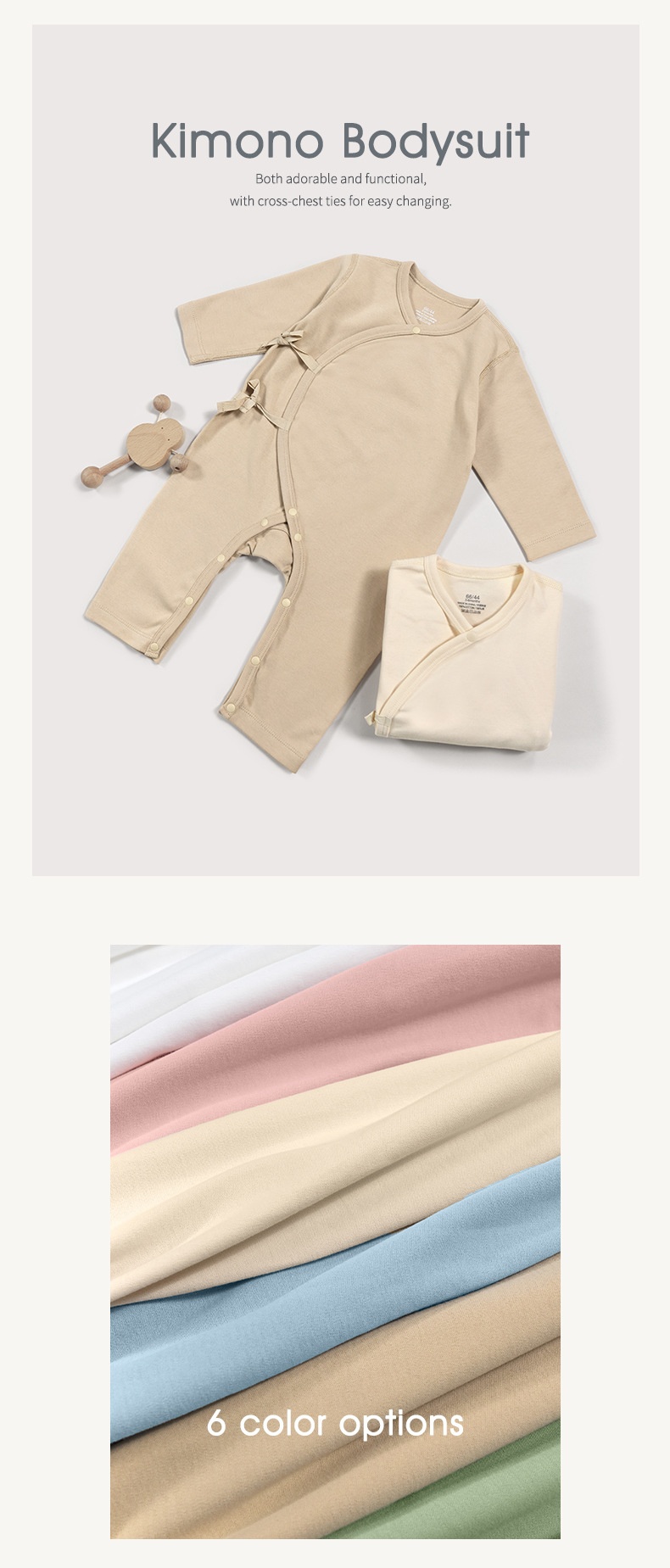 Babero de bebé de algodón orgánico con diseño de pétalos: suave y transpirable.