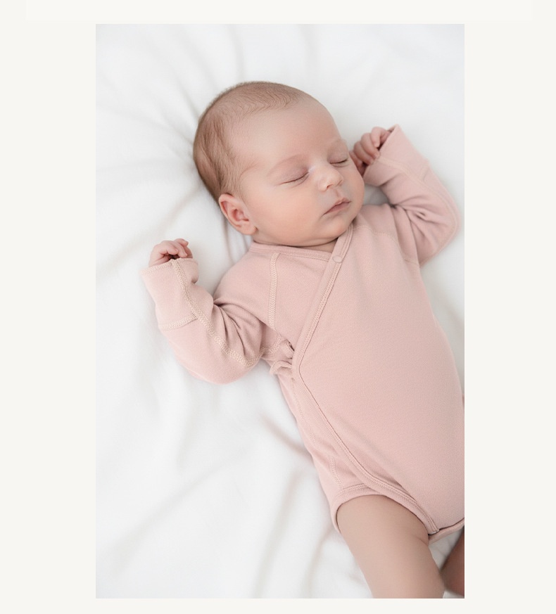 Baby-Einteiler mit Reißverschluss aus Bambusfaser