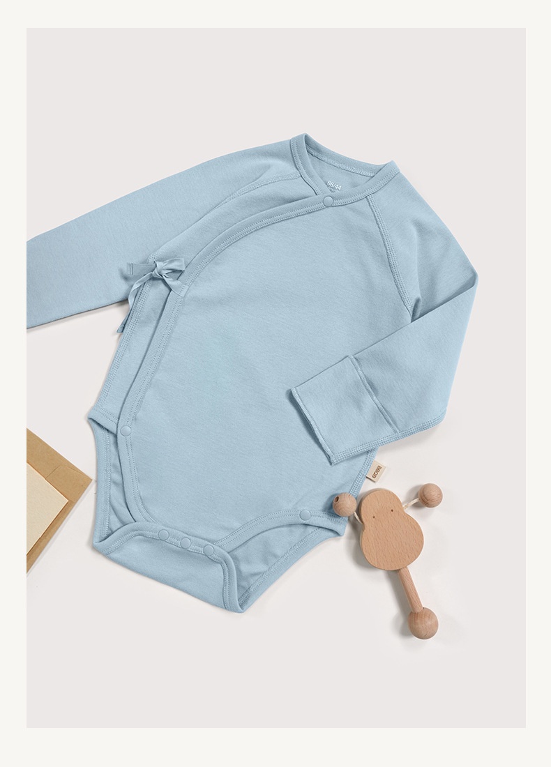 Baby-Einteiler mit Reißverschluss aus Bambusfaser
