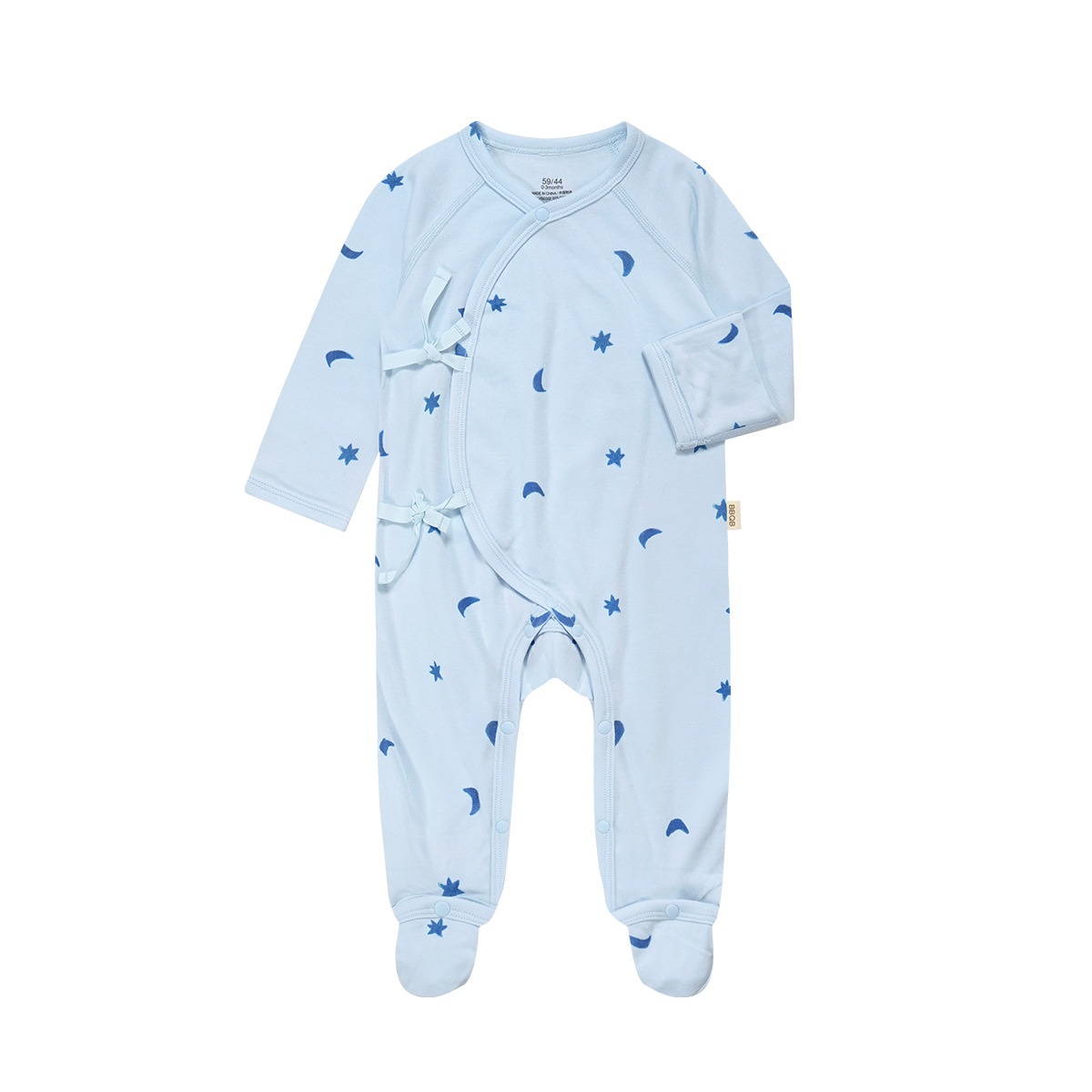 Organic Cotton Baby Kimono Bodysuit - Soft & Breathable