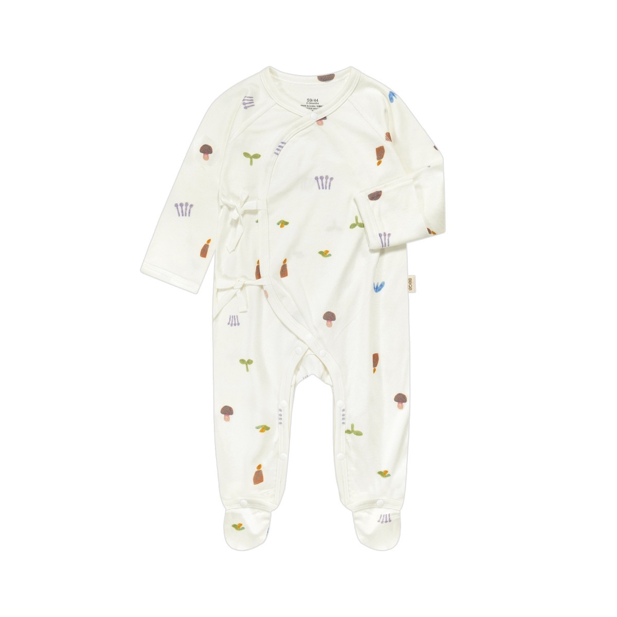 Organic Cotton Baby Kimono Bodysuit - Soft & Breathable