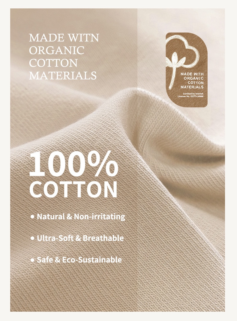 Pure Organic Cotton Kimono Baby Bodysuit