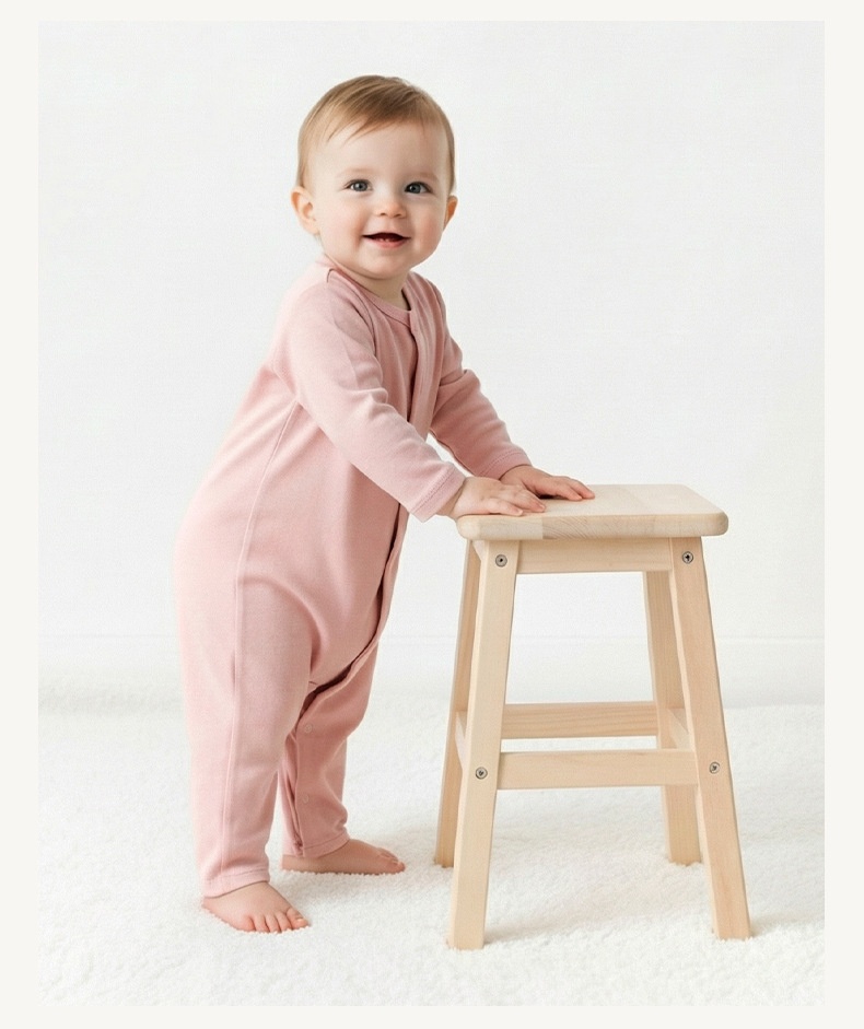 Pure Organic Cotton Kimono Baby Bodysuit