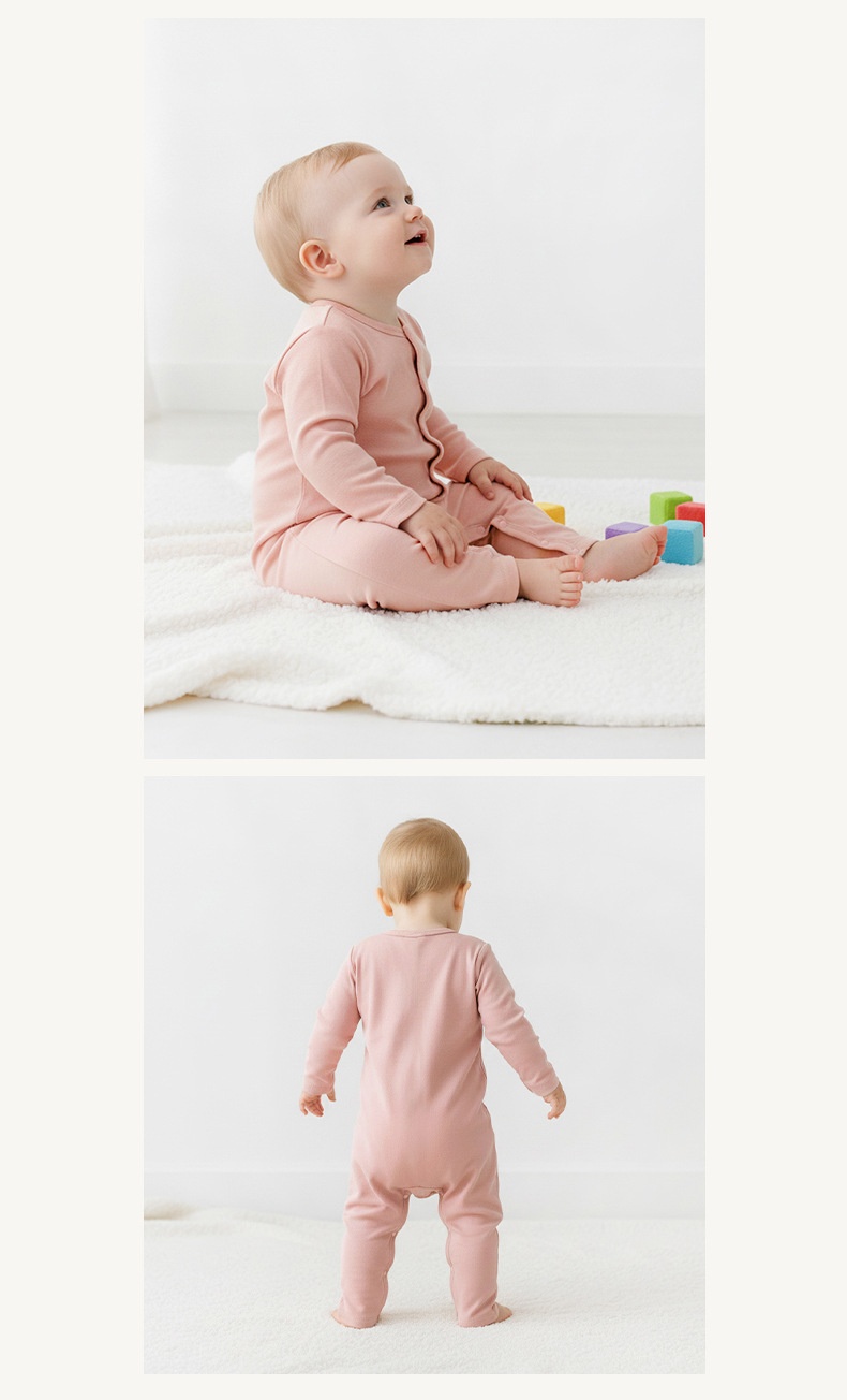 Pure Organic Cotton Kimono Baby Bodysuit