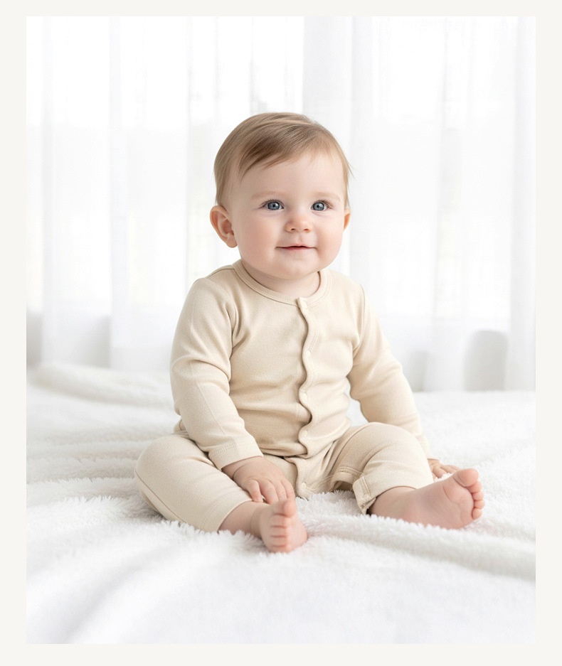 Pure Organic Cotton Kimono Baby Bodysuit