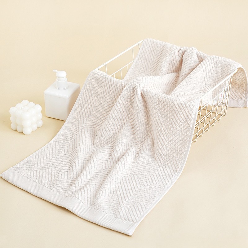 Turkish Cotton Chevron Terry Bath Towel - 2-Piece Set