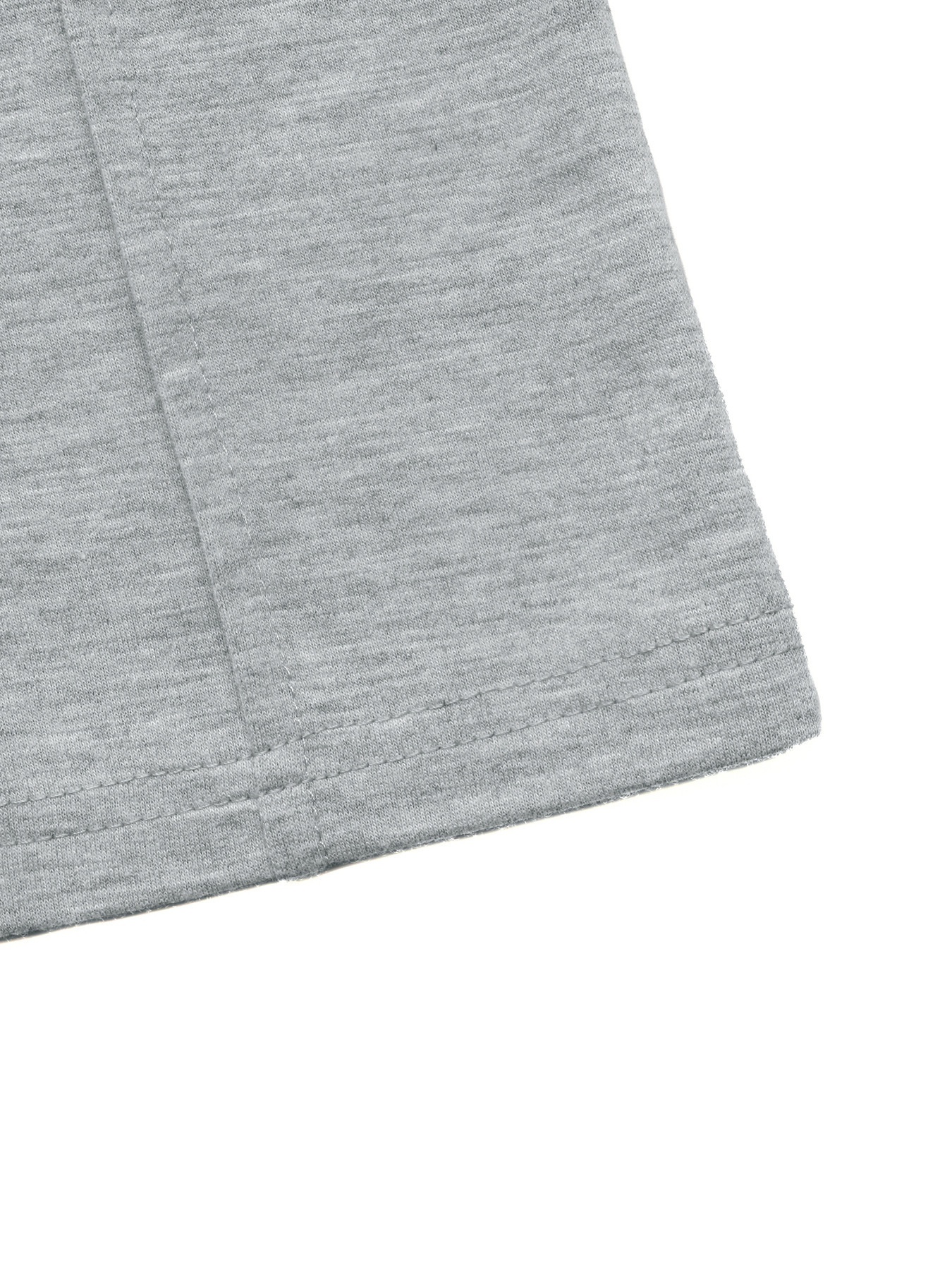 Women's Grey Pleated Wide Leg Drawstring Sweatpants