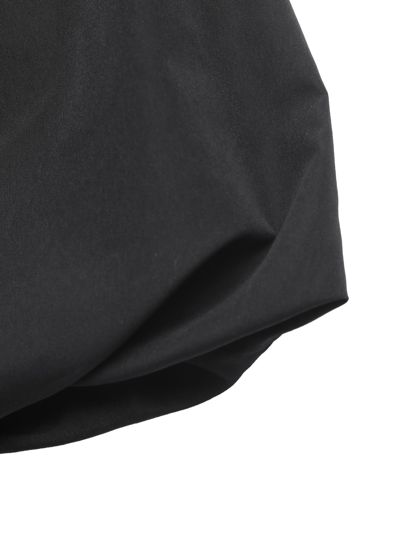 Women's Black Long Sleeve Bubble Hem Mini Dress